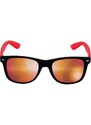 URBAN CLASSICS Sunglasses Likoma Mirror - blk/red/red