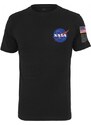 MISTER TEE NASA Insignia Logo Flag Tee