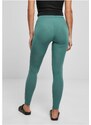 URBAN CLASSICS Ladies Tech Mesh Leggings - paleleaf