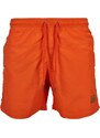 Pánské koupací kraťasy Urban Classics Block Swim Shorts - rust orange