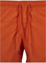 Pánské koupací kraťasy Urban Classics Block Swim Shorts - rust orange