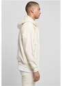 URBAN CLASSICS Zip Hoody - whitesand