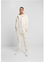 URBAN CLASSICS Zip Hoody - whitesand