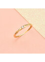 Lillian Vassago Zlatý prsten s originální obroučkou LLV95-GR017