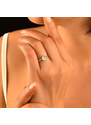Lillian Vassago Zlatý prsten se zirkony LLV95-GR035