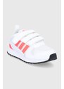 Dětské boty adidas Originals ZX 700 HD CF GY3296 bílá barva