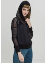 URBAN CLASSICS Ladies Mesh Hoody