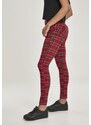 URBAN CLASSICS Ladies Skinny Tartan Pants