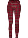 URBAN CLASSICS Ladies Skinny Tartan Pants