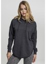 URBAN CLASSICS Ladies Oversized Terry Hoody - charcoal