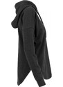 URBAN CLASSICS Ladies Oversized Terry Hoody - charcoal