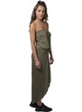 URBAN CLASSICS Ladies Viscose Bandeau Dress - olive