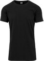 URBAN CLASSICS Pleat Raglan Tee - black