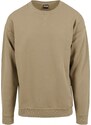 URBAN CLASSICS Oversized Open Edge Crew - warm sand