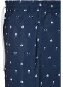 Pánské koupací šortky Urban Classics Pattern Swim Shorts - skullandyacht aop