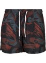 Pánské koupací šortky Urban Classics Pattern Swim Shorts - 80's aop