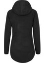 URBAN CLASSICS Ladies Polar Fleece Zip Hoody - black