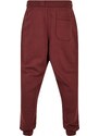 Pánské tepláky Urban Classics Basic Sweatpants - vínově čevené