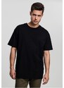UC Men Těžké oversized tričko černé barvy