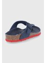 Dětské žabky Birkenstock tmavomodrá barva