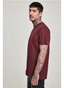 URBAN CLASSICS Basic Tee - redwine