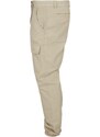 URBAN CLASSICS Front Pocket Cargo Jogging Pants - concrete