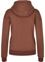 URBAN CLASSICS Ladies Organic Hoody - bark