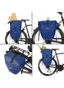 DUTCH MOUNTAINS Taška na kolo Bicycle Bag Single Rear Blue