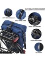 DUTCH MOUNTAINS Taška na kolo Bicycle Bag Single Rear Blue