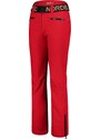 Nordblanc Červené dámské softshellové lyžařské kalhoty NEARING