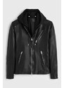 AllSaints - Kožená bunda Harwood Jacket