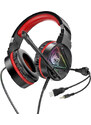 Herní sluchátka s mikrofonem - Hoco, W104 Drift Red
