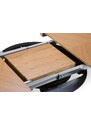Dubový rozkládací jídelní stůl Windsor & Co Magnus 120 x 120-220 cm