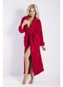 Dámský župan DKaren DKaren_Long_Housecoat_Eliza_Raspberry