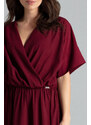 Lenitif Dámské společenské šaty Davide L055 červená XL