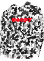 UTOPY Dámská sportovní mikina Art of CAMO BLACK