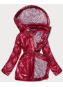 BH FOREVER Červená dámská bunda s ozdobnou podšívkou (BH2182)