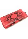 Cavaldi Světle červená dámská peněženka kožená