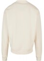 URBAN CLASSICS Mock Neck Crew - whitesand