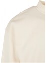 URBAN CLASSICS Mock Neck Crew - whitesand