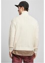 Pánský svetr Urban Classics Oversized Roll Neck Sweater - bílý