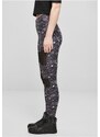 URBAN CLASSICS Ladies Tech Mesh AOP Leggings - blackuniverse