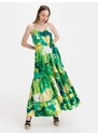 Zelené dámské šaty Guess Angelica - Dámské