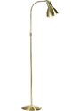 Mosazná kovová stojací lampa Halo Design Angora 110-150 cm