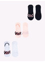 Yoclub Woman's Ankle Socks 3-Pack SKB-0046K-0000