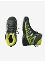 Zeleno-černé klučičí kotníkové outdoorové boty Salomon XA PRO - unisex