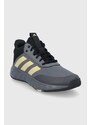 Dětské boty adidas GZ3381 šedá barva