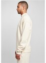 URBAN CLASSICS Mock Neck Crew - whitesand