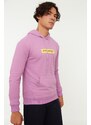 Trendyol Men's Lilac Cotton Sweatshirt