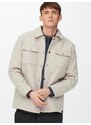 Béžová košilová lehká bunda ONLY & SONS Creed - Pánské